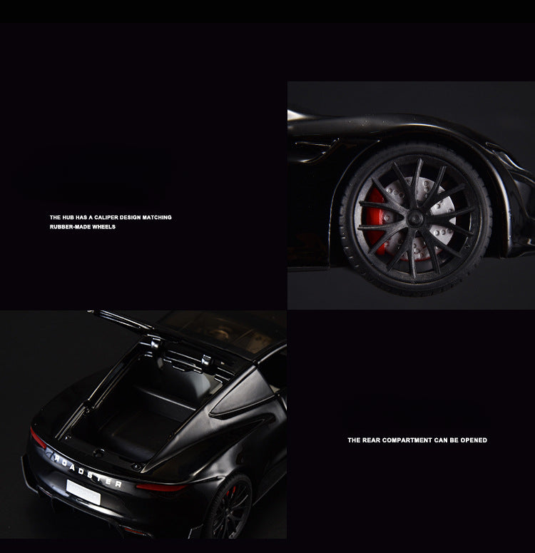 Tesla Roadster 1:24 Scale Die-Cast Alloy Car Model – Pull-Back & Sound/Light Effects, Music Playback, Collectible Electric Supercar Toy for Kids & Adults