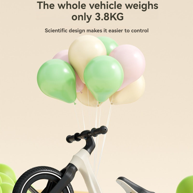 Baby360 GLIDE Toddler Balance Bike – Adjustable Seat, Lightweight Frame, No Pedals
