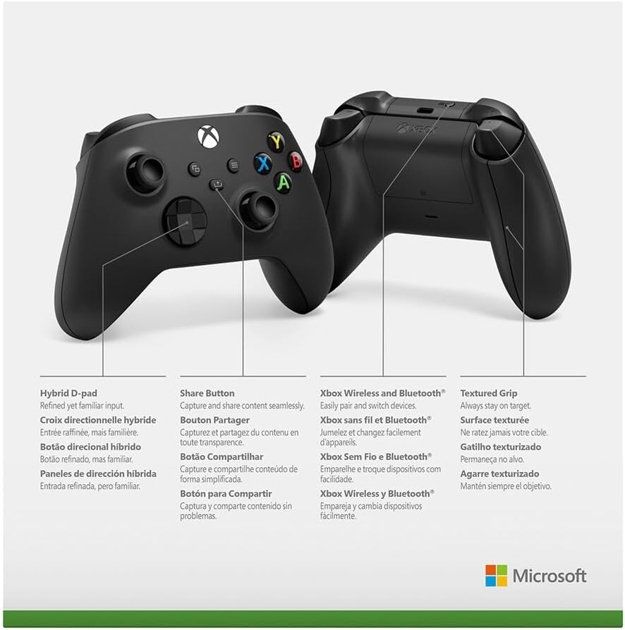 Xbox Series X/S Wireless Controller - Carbon Black