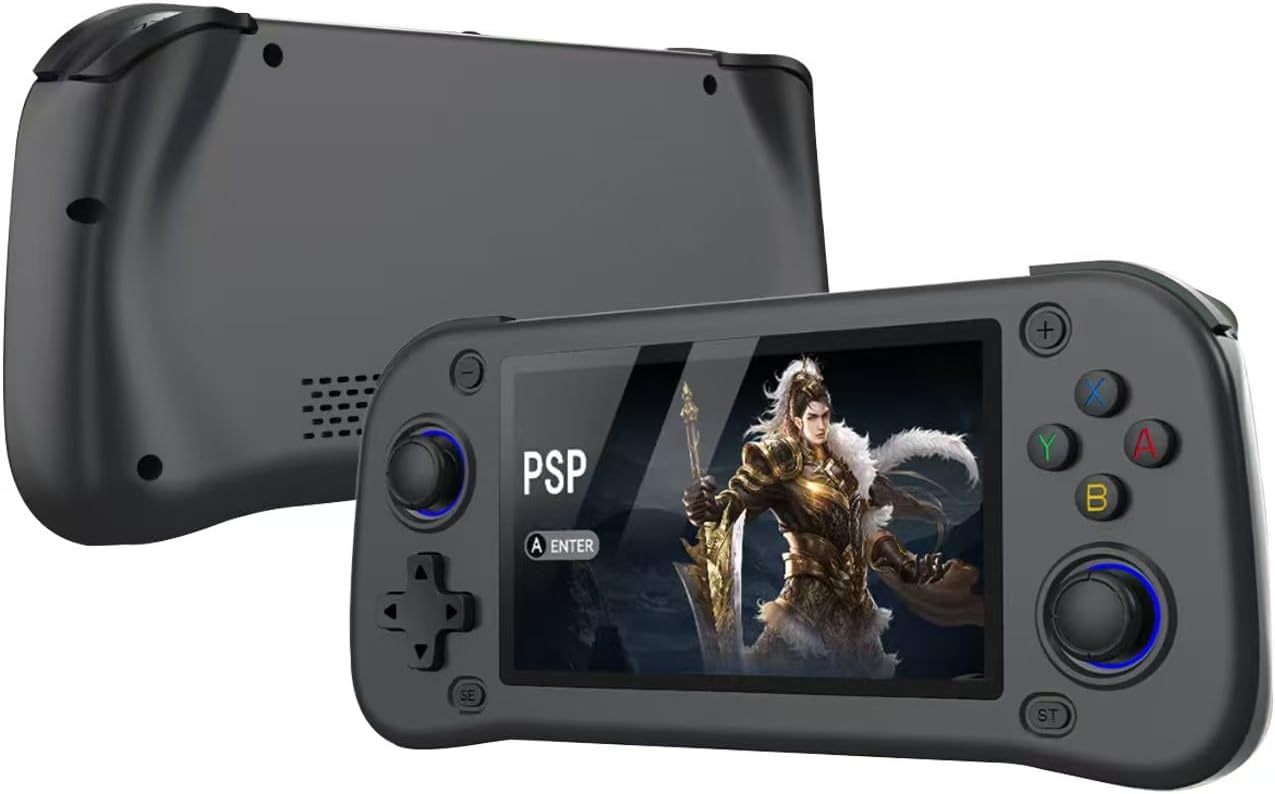 2025 New Retro handheld model,Portable Handheld Video handheld model ,4.3 inch IPS Screen with 64GB Card 15000 Games,20+ emulators& Linux System (White, 64)