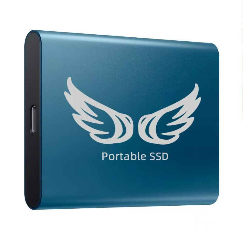 High-speed USB 3.1 Portable SSD, Slim External SSD for Laptop, Office Use Easy Transport External Hard Drive