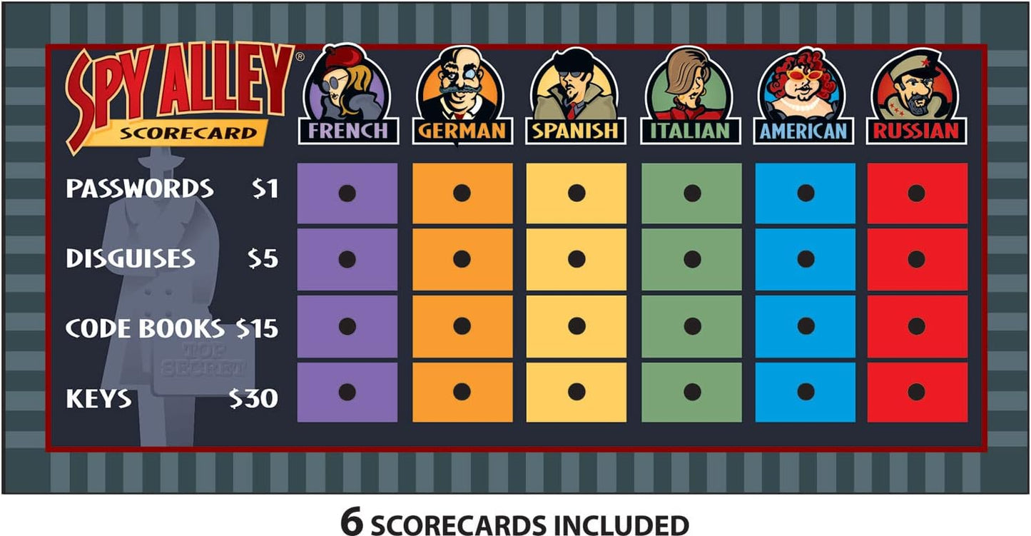 Spy Alley Board Game