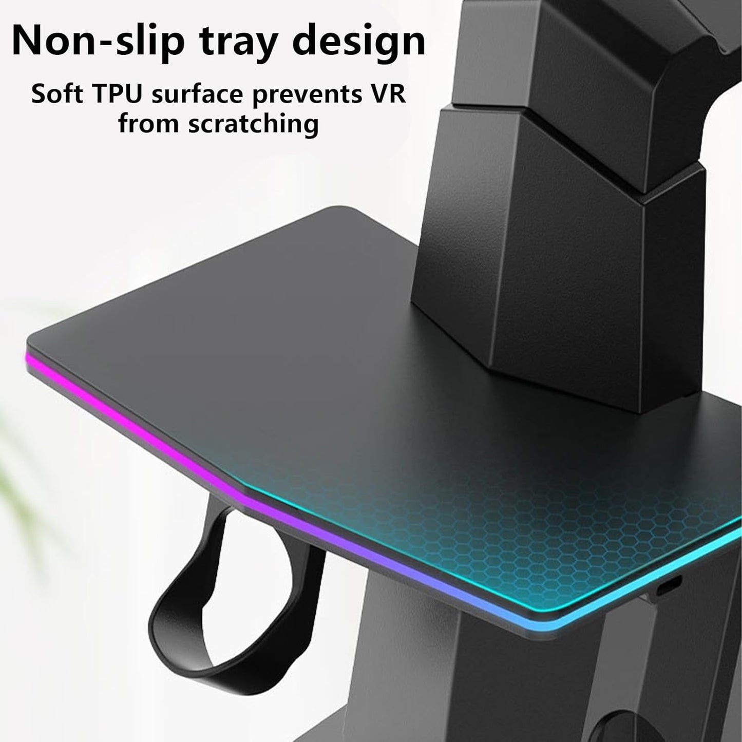 18W Charging Dock Station for 3s Desktop Vertical Charging Stand Base with Light Portable Charging Stand