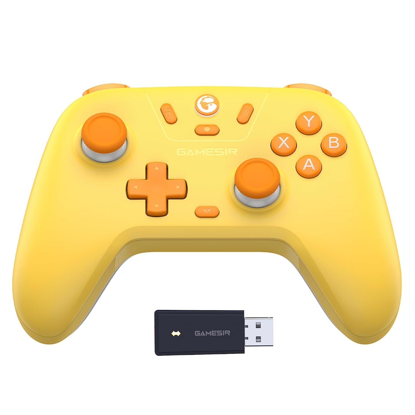 2.4G Wireless Bluetooth Game Controller Compatible with Windows PC, Nintendo Switch, Steam Deck, iPhone and Android, Hall Effect Triggers, Turbo, Dual Vibration, Purple