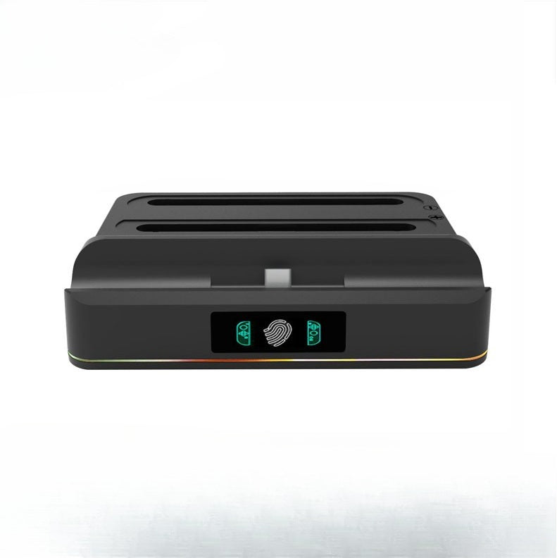 Universal Charging Dock for Nintendo Switch OLED/Switch/Switch 2 & Pro Controller, Dual Charging Station with LED Indicator