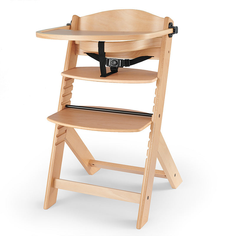 Baby360 GRO 3-in-1 Wooden Highchair – Adjustable Baby to Big Kid Chair (6 Months to 10 Years)
