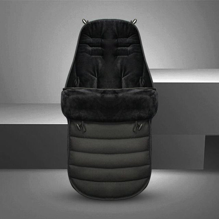 Baby stroller sleeping bag thickened warm foot cover windproof cover foot cover universal winter cold protection