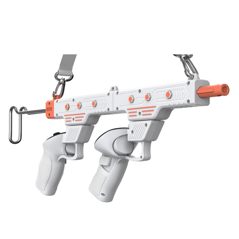 Meta Quest 3S/3 VR Rifle Stock Controller Attachment - Dual Gun Stock Set for Quest 3S & Quest 3 Handles | Professional Shooting Game Accessory for Onward, Pavlov, Contractors VR