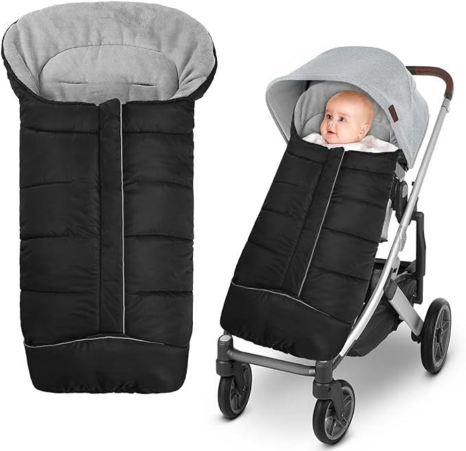 Baby stroller sleeping bag thickened warm foot cover windproof cover foot cover universal winter cold protection