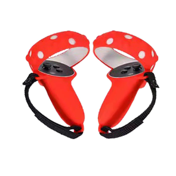 Silicone VR Accessories for Oculus Quest 2 - Comfortable Headset Cover and Protective Controller Grips