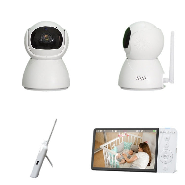 Baby360 5-Inch 1080P HD Baby Monitor with Two-Way Audio, Night Vision & Smart Alerts
