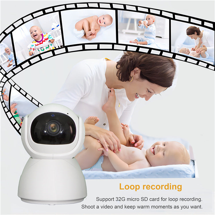 Baby360 5-Inch 1080P HD Baby Monitor with Two-Way Audio, Night Vision & Smart Alerts