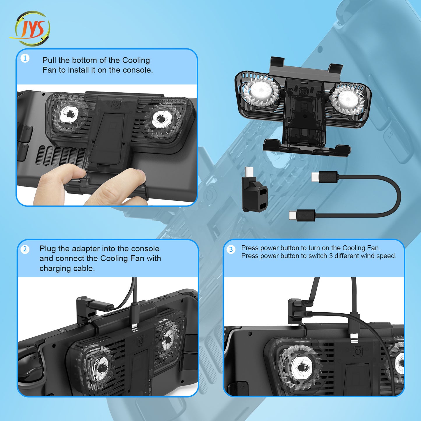 (Headline) π¨ Stop Overheating, Start Dominating! The Ultimate 6-LED Cooling Dock for Steam Deck & Switch OLED