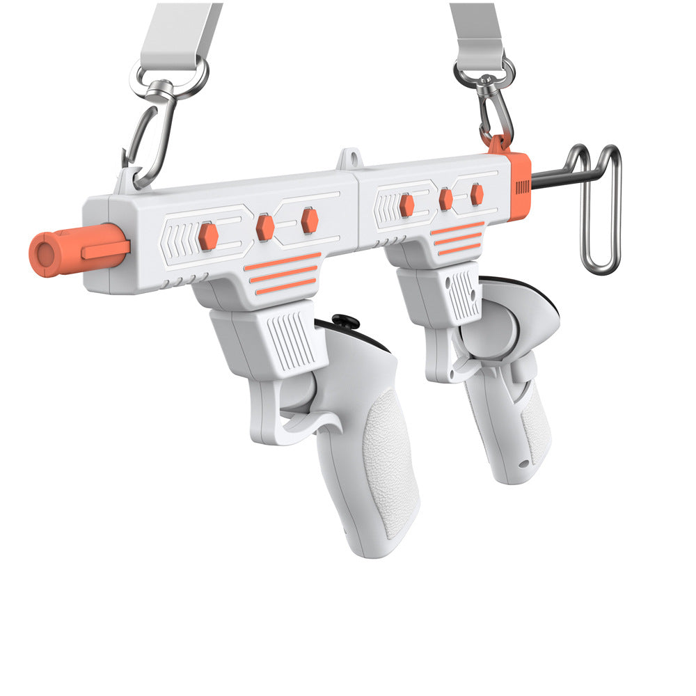 Meta Quest 3S/3 VR Rifle Stock Controller Attachment - Dual Gun Stock Set for Quest 3S & Quest 3 Handles | Professional Shooting Game Accessory for Onward, Pavlov, Contractors VR