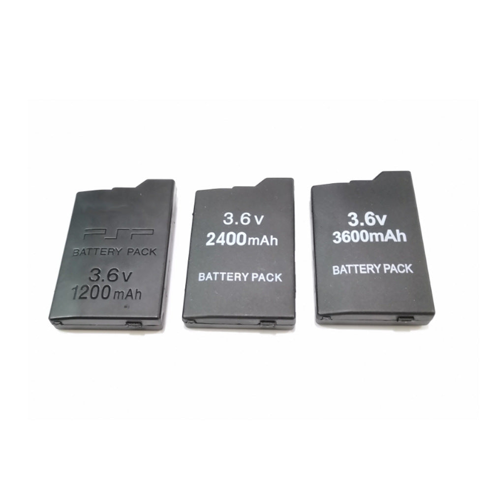 "Original Replacement Battery for PSP 1000/2000/3000 | 1200mAh High Capacity Built-in Battery | 6.3×3.9×0.6in | 1.55oz | Compatible with All PSP Models (PSP-1001, PSP-2001, PSP-3001)"