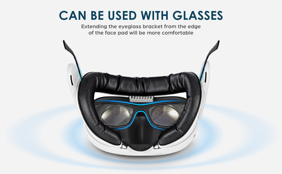 KKCOBVR K3 Cooling Facial Interface for Meta Quest 3 | Ventilated VR Face Cover with Dual Fans | Breathable Padding | Anti-Fog & Sweat Proof | Enhanced Comfort Headset Accessory
