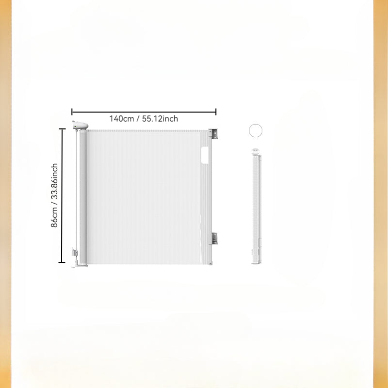 Baby360 GUARD Safety Gate – Retractable Mesh Barrier for Babies & Pets, 180cm Wide Coverage