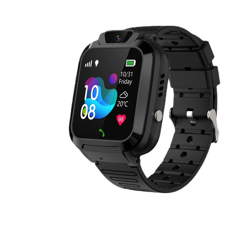 Smart Watch 2G Kids Tracker Phone - GPS Finder Locator, Anti-Lost, Camera, SOS Call, GSM SIM, Alarm, Toy Gift for Children and Babies