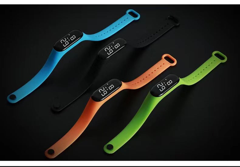 Waterproof LED Electronic Watch for Kids, Fashionable and Sporty Design