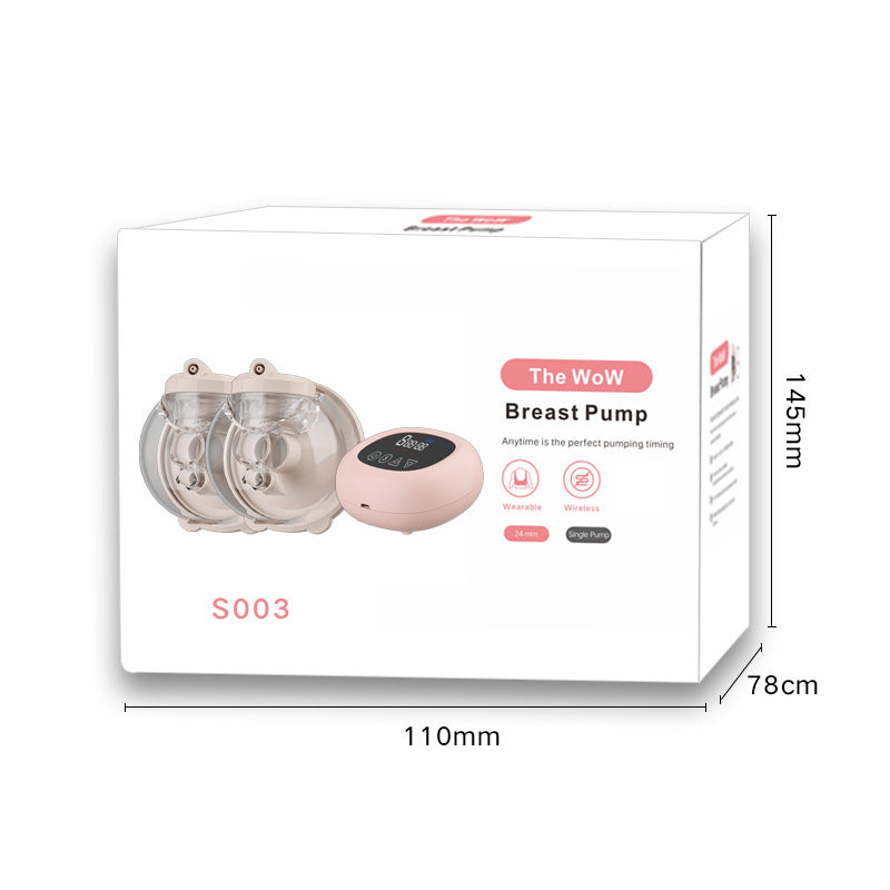 Bilateral electric Breast pump automatic suction silent painless milk collector
