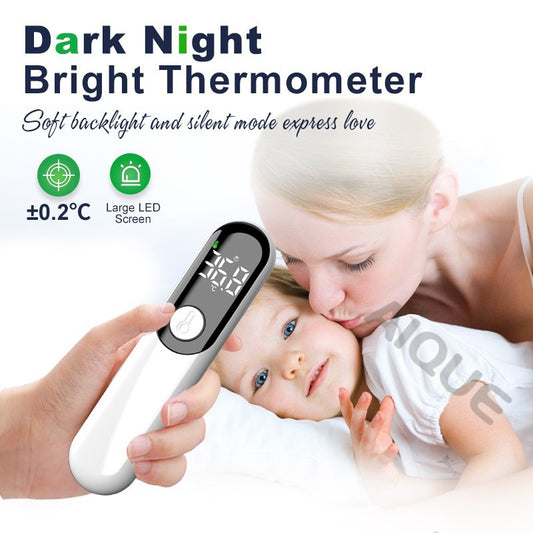 Non-Contact Infrared Thermometer – Forehead & Ear Baby Thermometer, Fast Digital Temperature Reader