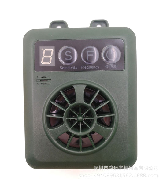 Self-Identifying Ultrasonic Bark Deterrent - Outdoor Dog Repeller