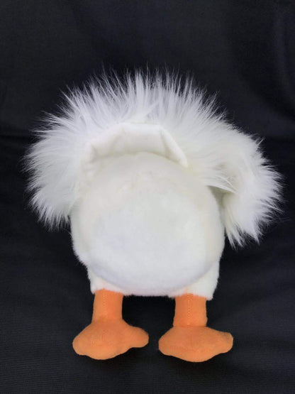 Simulated Long Mouth Personalized Bird Plush Toy with Fish and Pelican Plush Toy - Unique Big Mouth Duck Gift