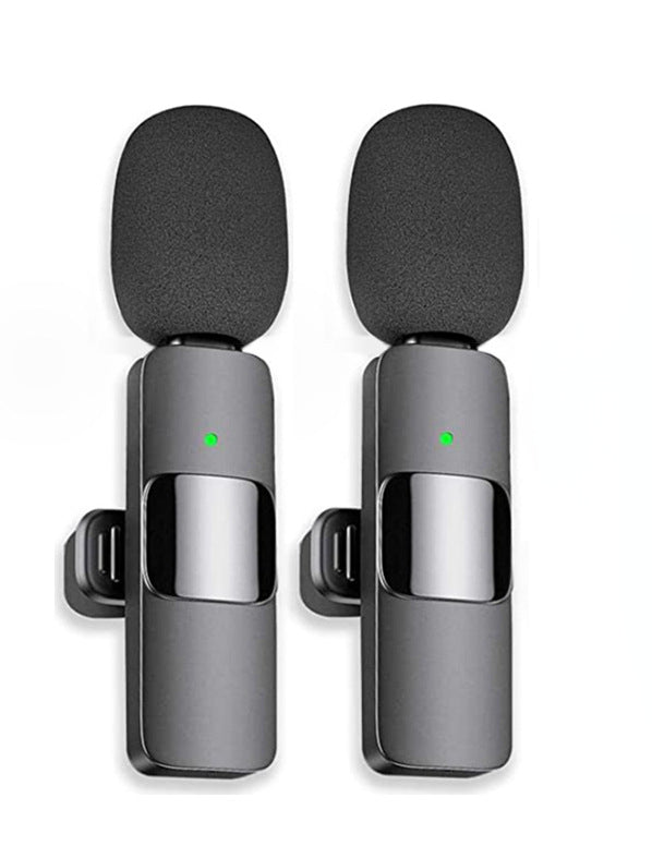 K1 Wireless Lavalier Microphone (One-to-Two)