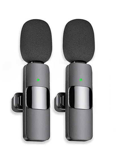 K1 Wireless Lavalier Microphone (One-to-Two)