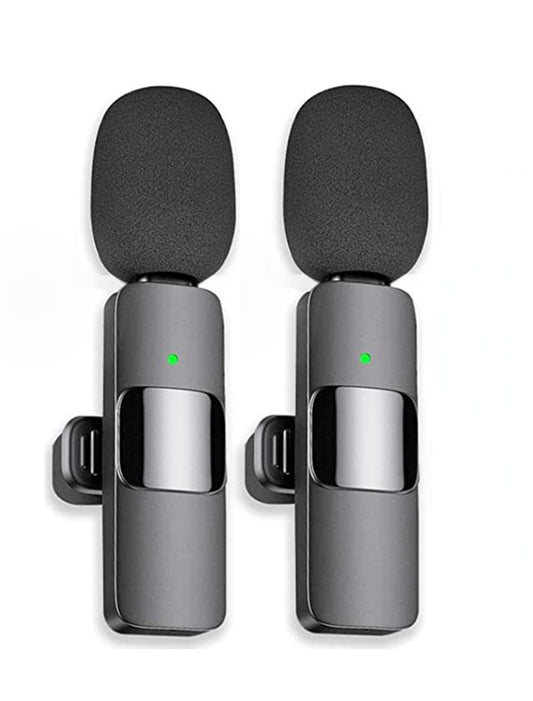 K1 Wireless Lavalier Microphone (One-to-Two)
