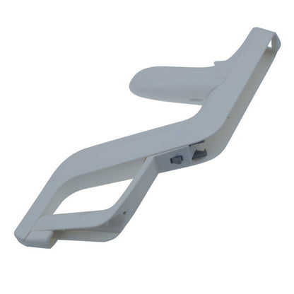 "Wiizapper Light Gun for Wii - Official Style Motion Controller for Resident Evil & Shooting Games | White (Naked/Packaged Options) | 13×5.5×1.65in | ABS Construction | Wii Remote Accessory"