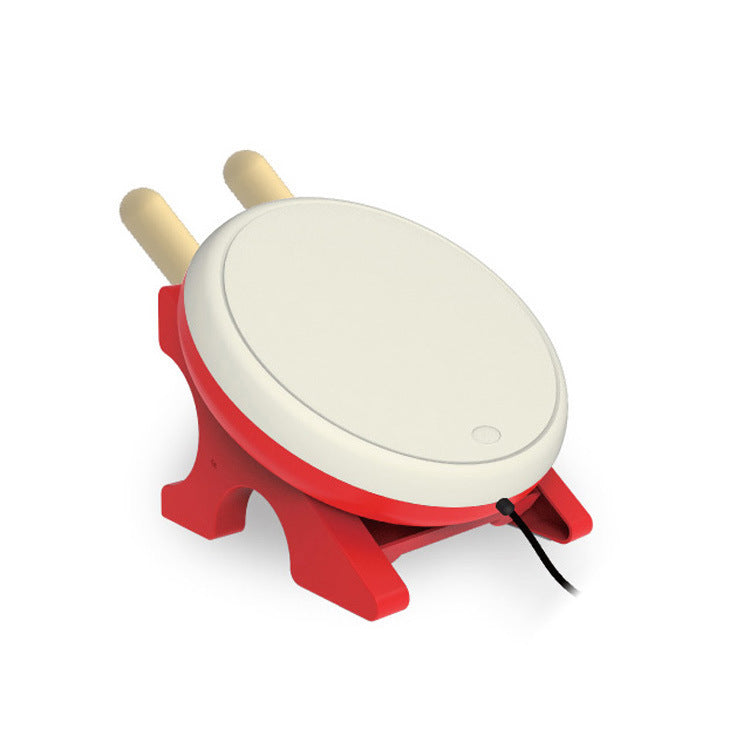 "Nintendo Switch Taiko Drum Controller | Official Style Drum for Taiko no Tatsujin Rhythm Game | 10.8×10.8×3.5in | USB Powered | Authentic Japanese Taiko Drum Experience (970g)"