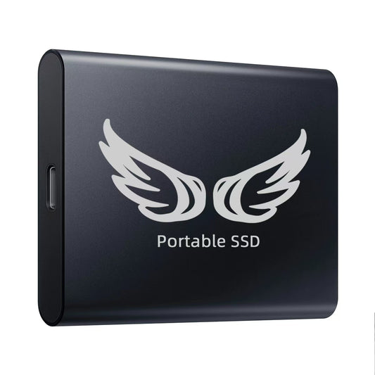 High-speed USB 3.1 Portable SSD, Slim External SSD for Laptop, Office Use Easy Transport External Hard Drive