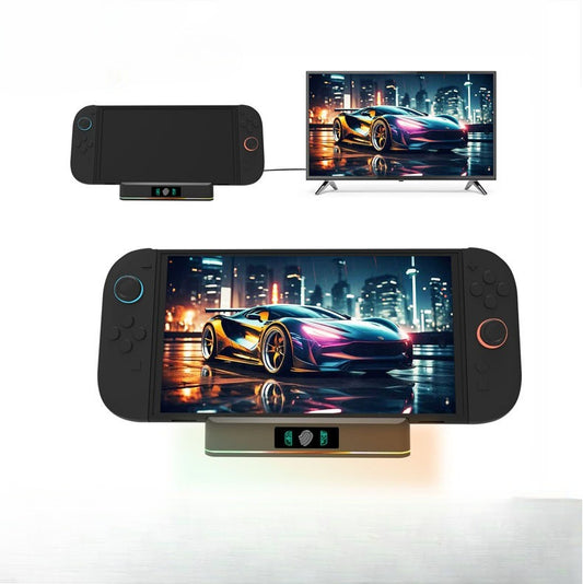Universal Charging Dock for Nintendo Switch OLED/Switch/Switch 2 & Pro Controller, Dual Charging Station with LED Indicator