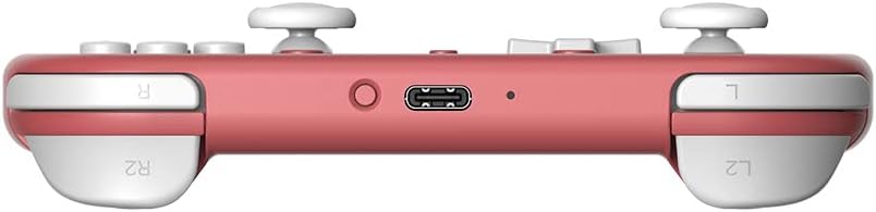 8BitDo Lite 2 Wireless Bluetooth Game Controller Compatible with Switch/Switch Lite, Android & Raspberry Pi – Pink