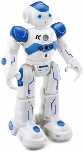 WEECOC RC Robot Toys Gesture Sensing Smart Robot Toy for Kids Can Singing Dancing Speaking Christmas Birthday Gift (Blue)