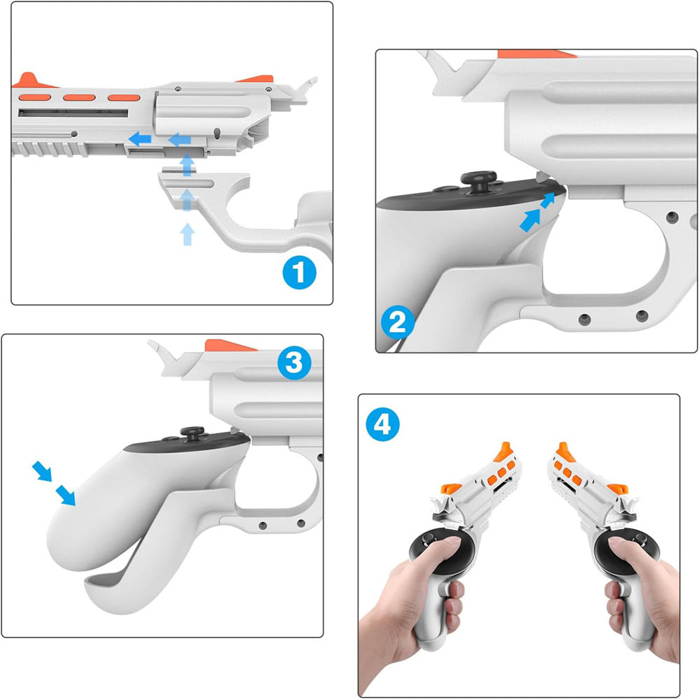 quest2/3 generation shared all-in-one joystick holder vr gaming accessories vr gaming pistol grip