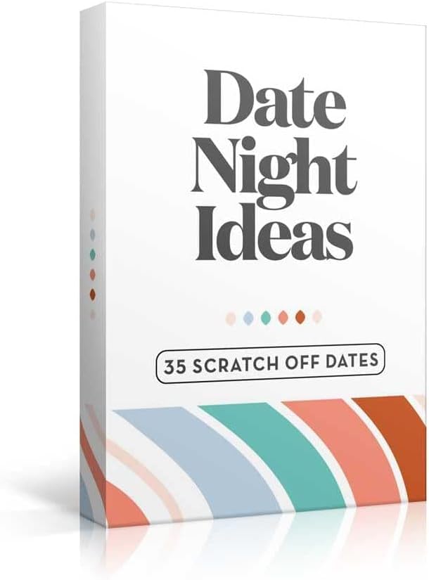 Romantic Couples Gift - Fun & Adventurous Date Night Box - Scratch Off Card Game with Exciting Date Ideas for Couple: Girlfriend, Boyfriend, Newlywed, Wife or Husband.
