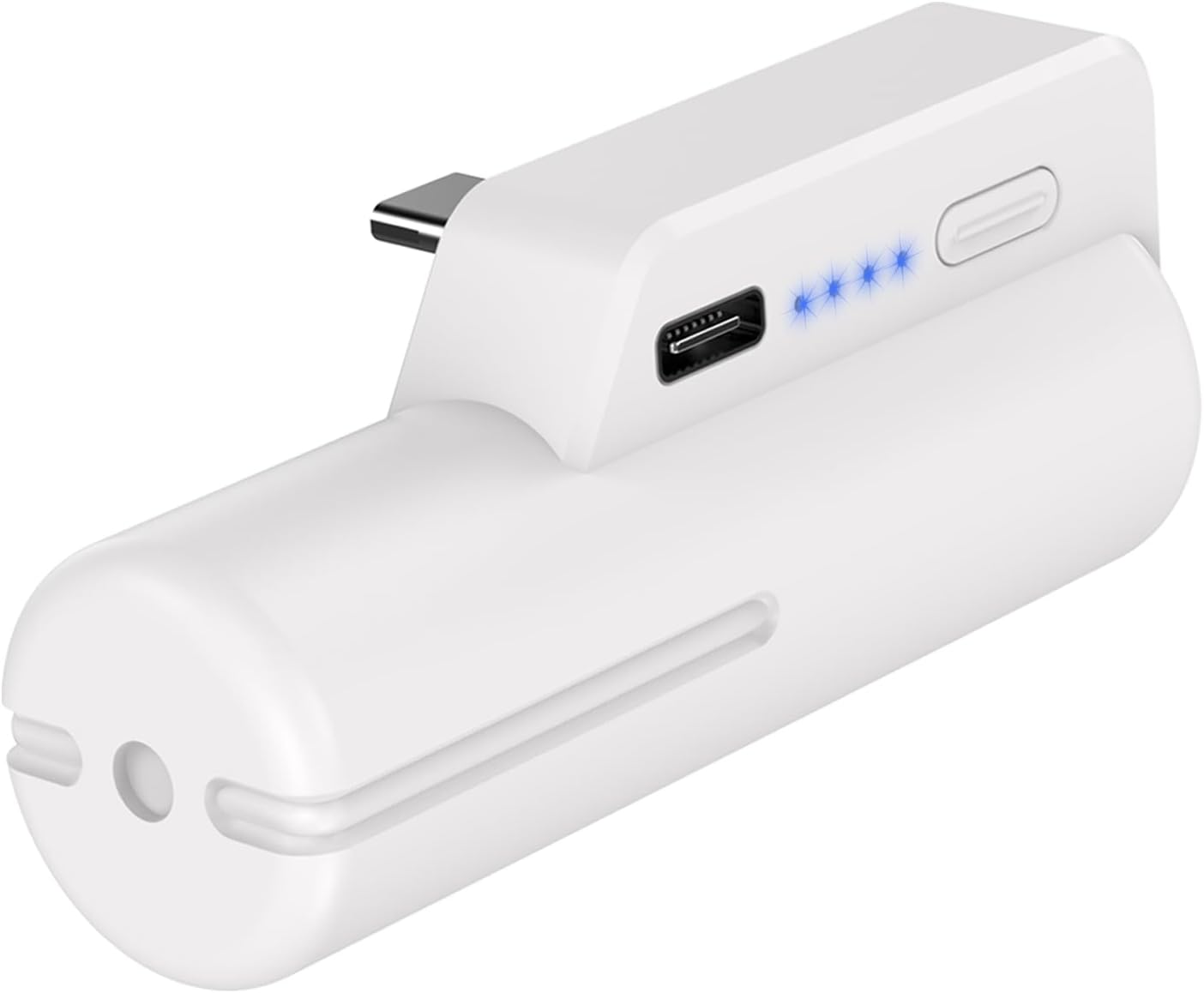 Battery Pack for Meta/Oculus Quest 2(2 Packs), Fast Charging 5000mAh Lightweight Portable VR Extend Accessories Rechargeable Power Bank with Power Indicator for Extra 2-4 Hours Playing Time