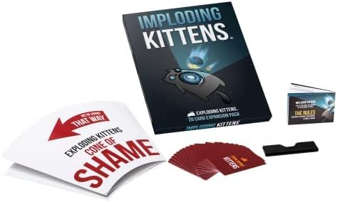 Exploding Kittens LLC Exploding Minions by Exploding Kittens - for Adults Teens and early-stage - Fun Family Games - A Russian Roulette Card Game