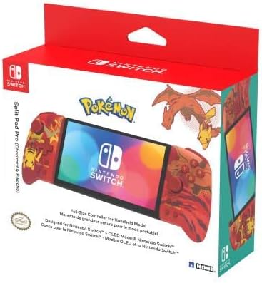 HORI Split Pad Pro Controller Pokemon Charizard/Pikachu for Nintendo Switch