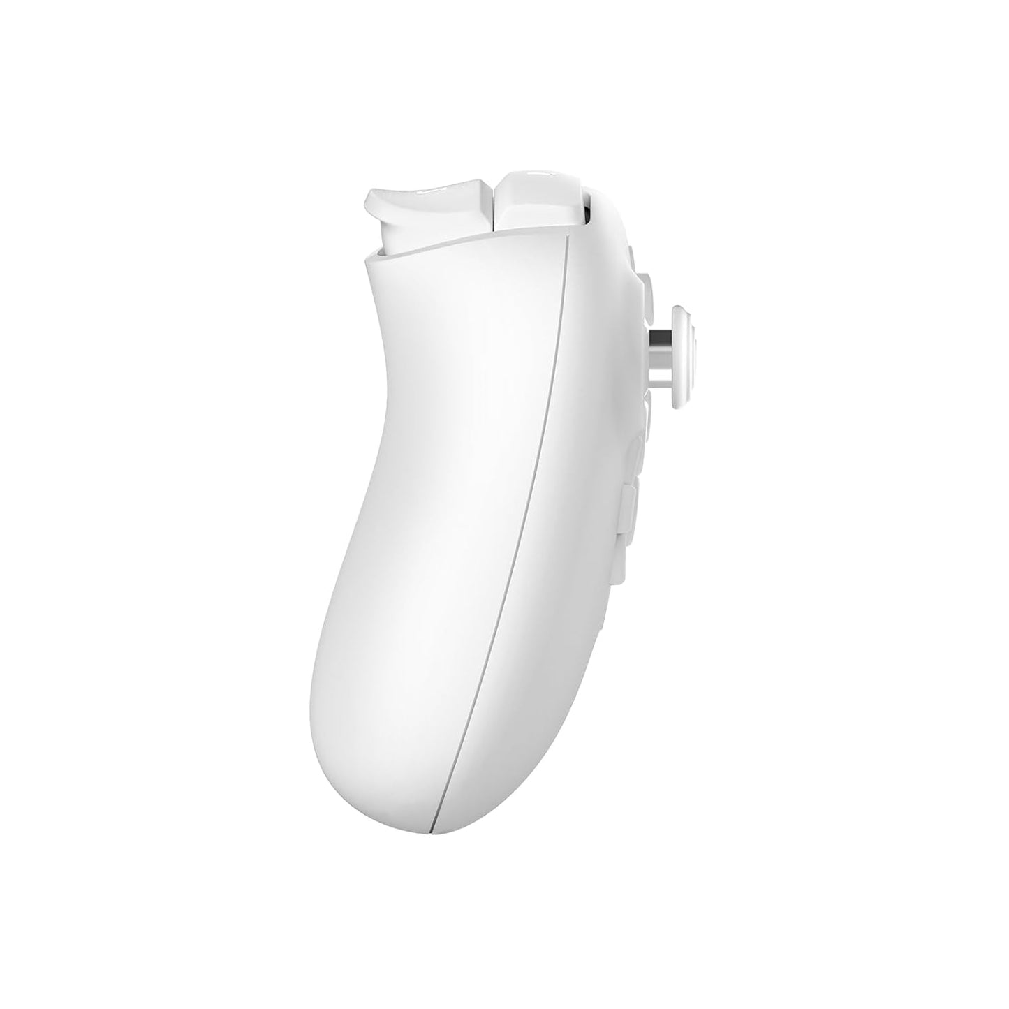 8BitDo 64 Bluetooth Controller for Analogue 3D, Switch, Switch 2, Windows, and Android (White)