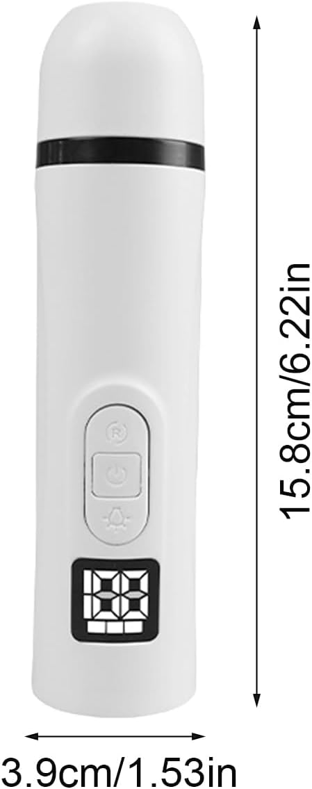 Quiet Electric Shaver - Dog Grinder For Grooming Nails | 2 Speeds Adjustable Professional Cat Nail Grinder, Rechargeable Pet Nail Trimmer For Home Care Puppy Kitten Trimming Claw Care
