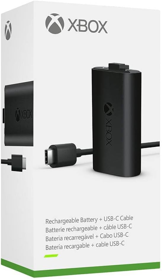 Xbox Controller Rechargeable Battery Pack + USB-C Cable