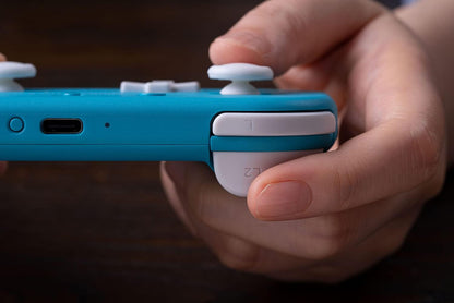 8BitDo Lite 2 Wireless Bluetooth Game Controller Compatible with Switch/Switch Lite, Android & Raspberry Pi – Blue