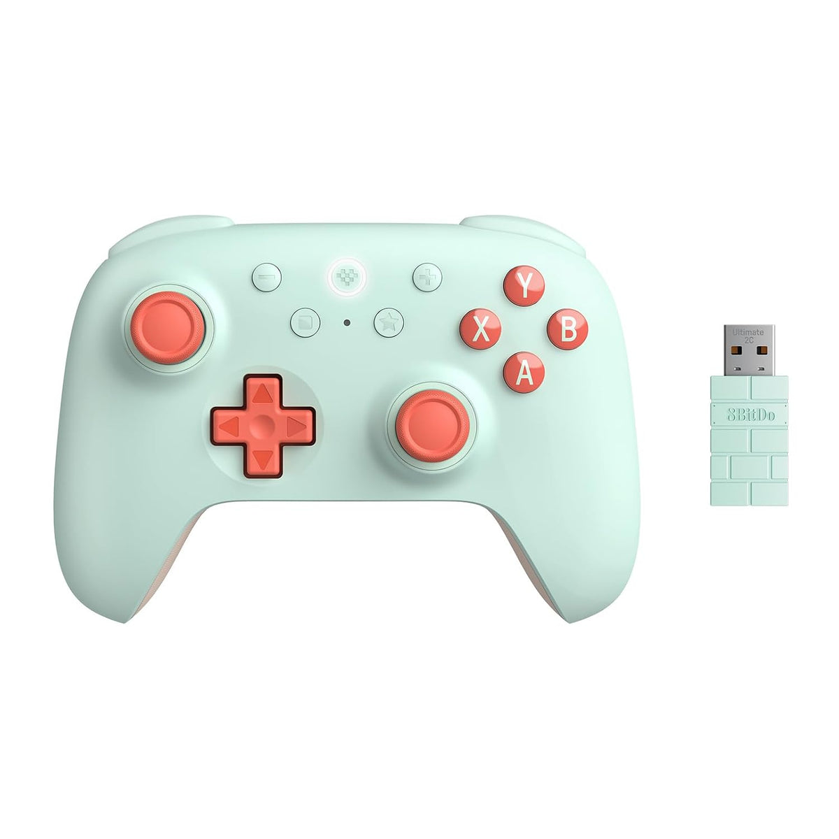 Wireless PC Gaming Controller for Android, Hall Effect Joysticks and Triggers, 1000Hz Polling Rate, Programmable Rear Buttons, Ergonomic Gamepad, Green
