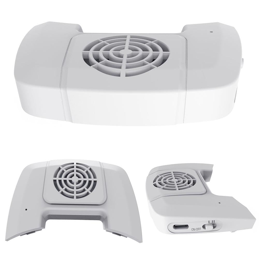for Meta Quest 3S Cooling Fan Heat Dissipation VR Accessories Anti-fogging Accelerated Air Flow Adjustable 3-Speed Cooling Fan