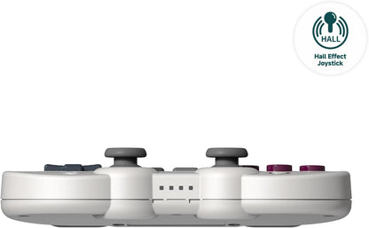8BitDo SN30 Pro Bluetooth Controller, Hall Effect Joystick Update, Compatible with Switch, PC, macOS, Android, Steam Deck & Raspberry Pi (G Classic)