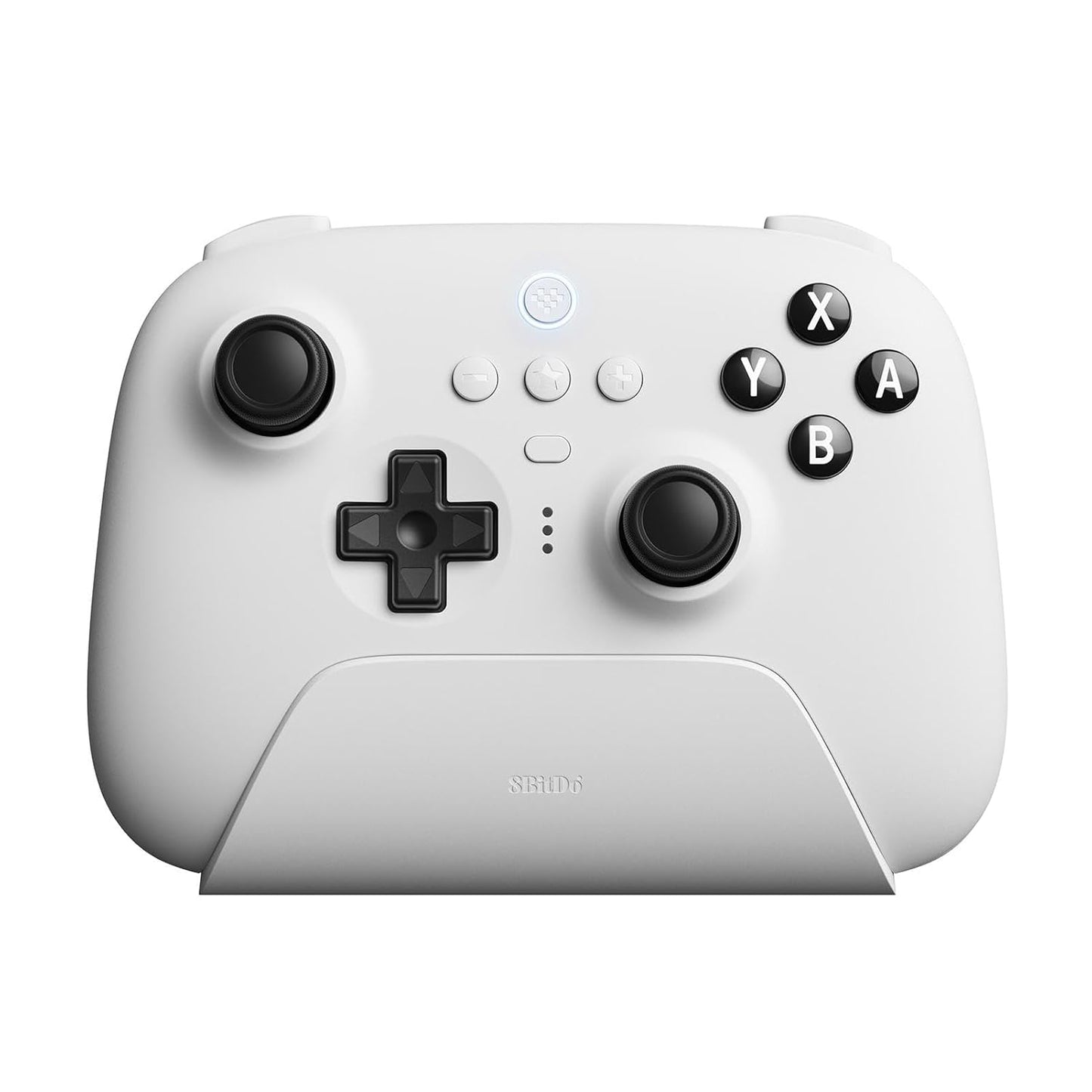 8BitDo Ultimate 2 Bluetooth Controller for Switch/Switch 2 & Windows PC, Switch Pro Controller with TMR Joysticks, Switchable Hall Effect/Tactile Triggers, Vibration and Motion Control - Black