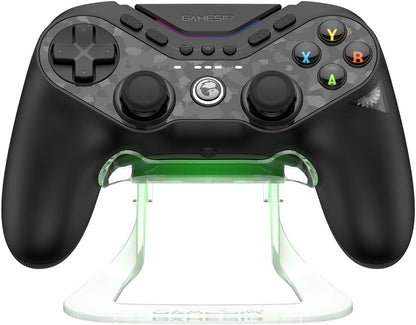 GameSir Tarantula Pro Wireless Controller for Switch/PC/iOS/Android with Charging Dock, Bluetooth 2.4G Wired Controller with Anti-Drift TMR Sticks, 9 Mappable Buttons, RGB Lighting,1200mAh
